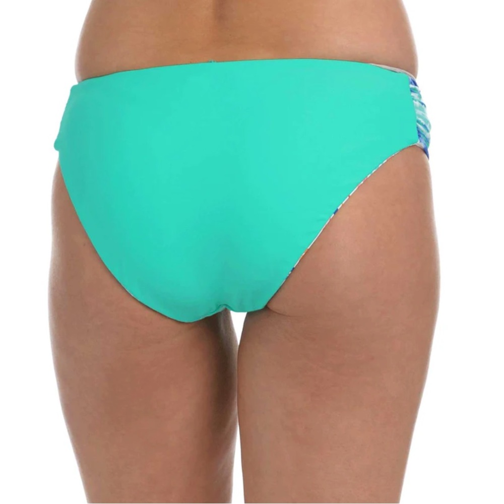 La Blanca: Terra Italia Side Shirred Hipster Bottom - Picture 3 of 14